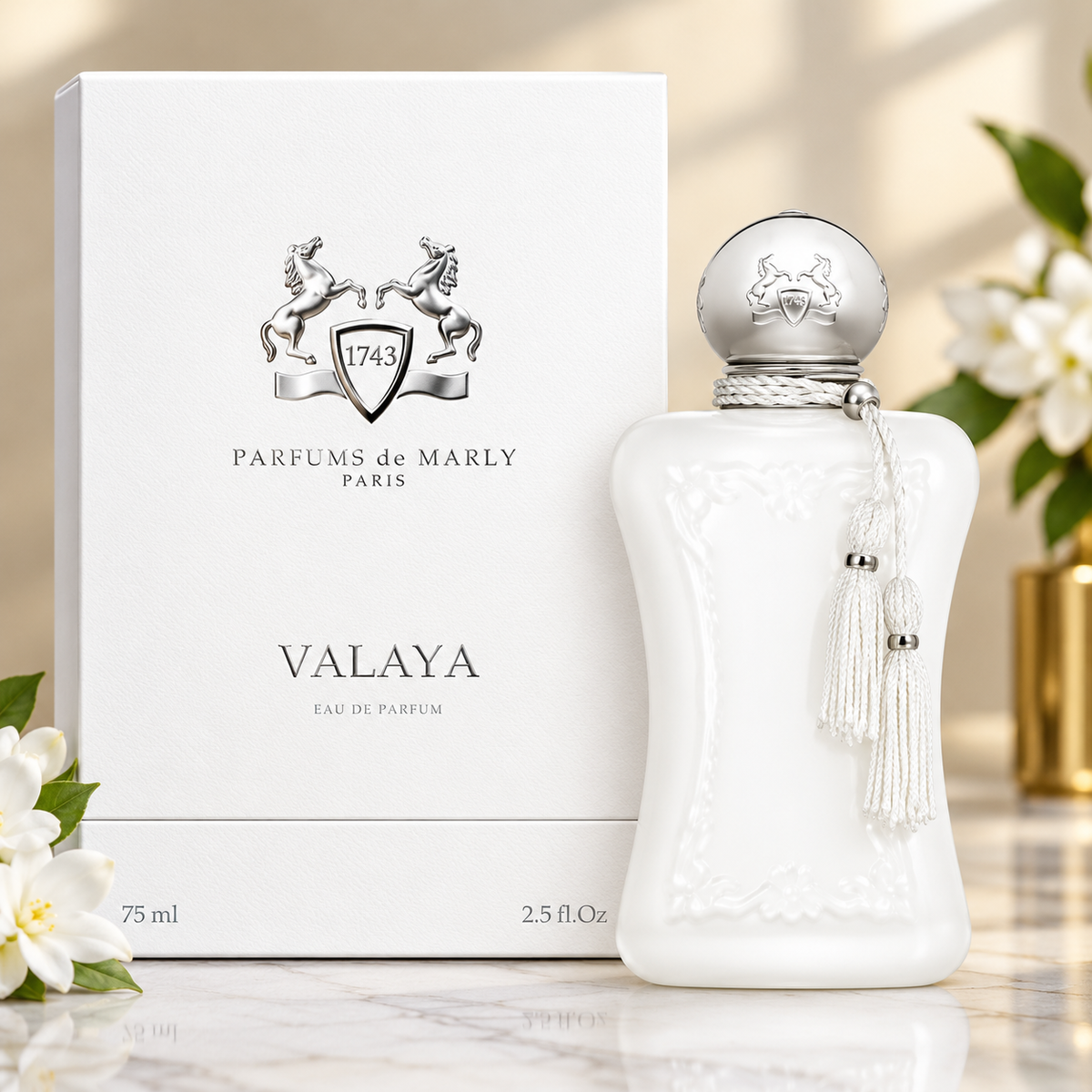 Parfums de Marly Valaya Eau de Parfum for Women – 2.5 oz (75 ml)